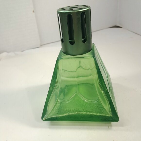 Lampe Berger Green Shepherd Oil Fragrance Lamp Pyramid Shape Paris glass Bergere - Picture 3 of 11